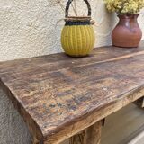 Etabli de menuisier sur roulettes