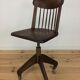 American office chair by Stoll Giroflex, wood