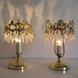 Paire de lampes de chevet