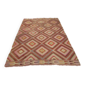 Turkish kilim rug,241x164 cm,n-41.