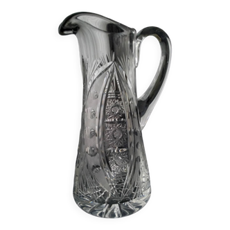 Jug, carafe in Bohemian crystal