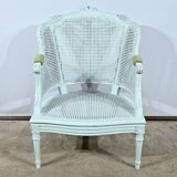 Broken Beech Duchess with Rechampi, Louis XVI style – 2nd part of the 19th century