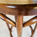 Bentwood bar stool, Thonet style
