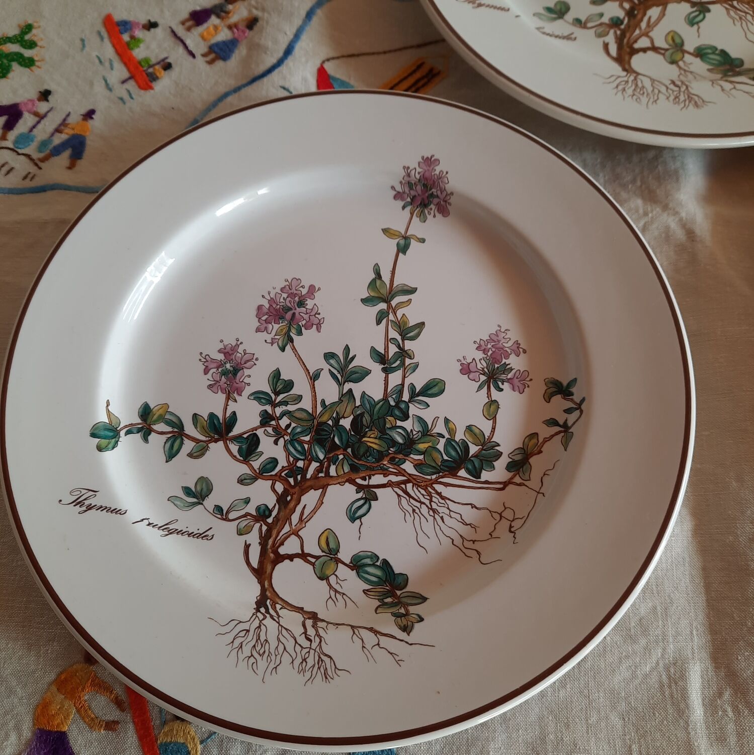 6 small plates - 20 cm - Botanica, Villeroy and Boch series