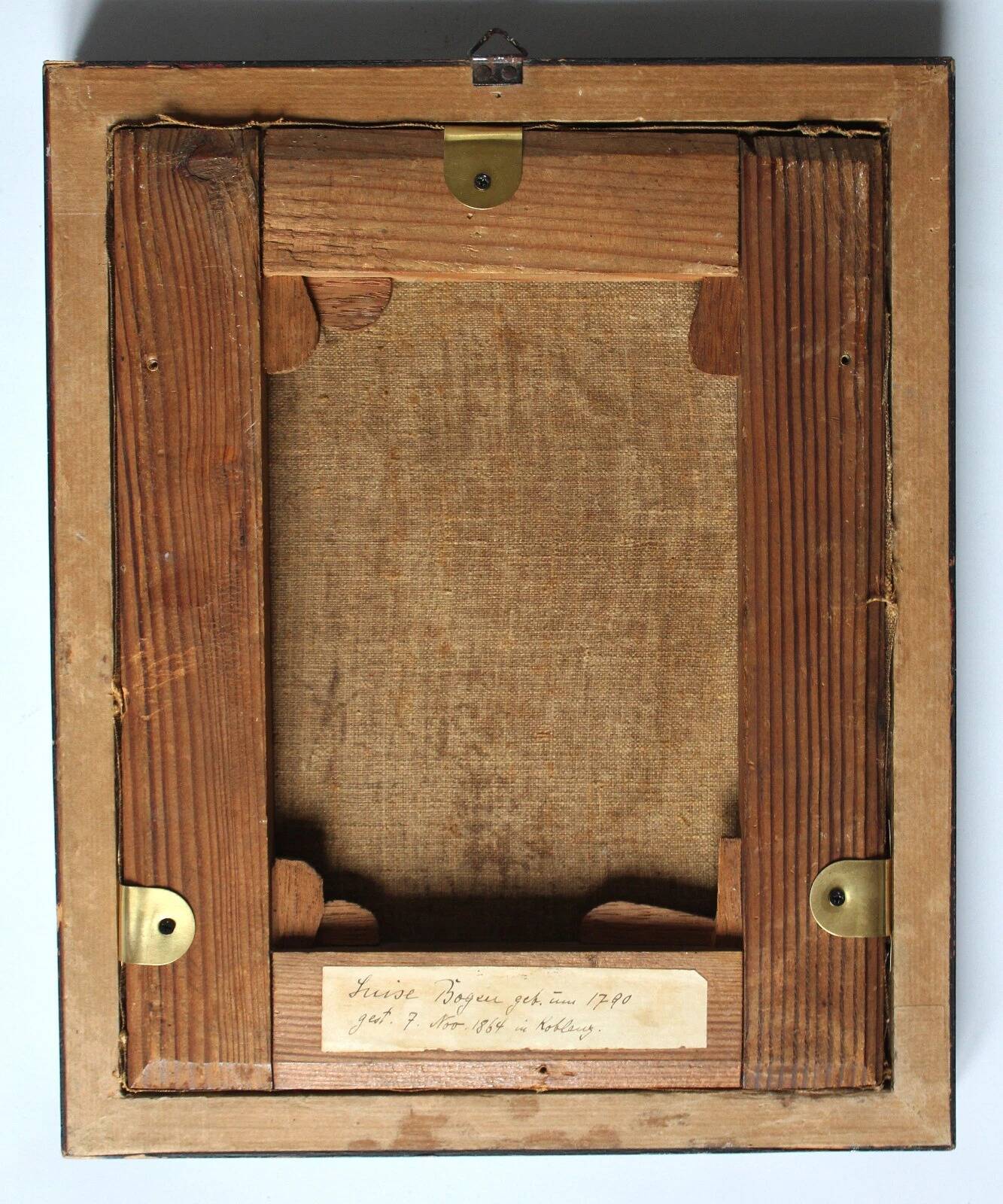 19th Century Portrait of a Lady Oil on Canvas