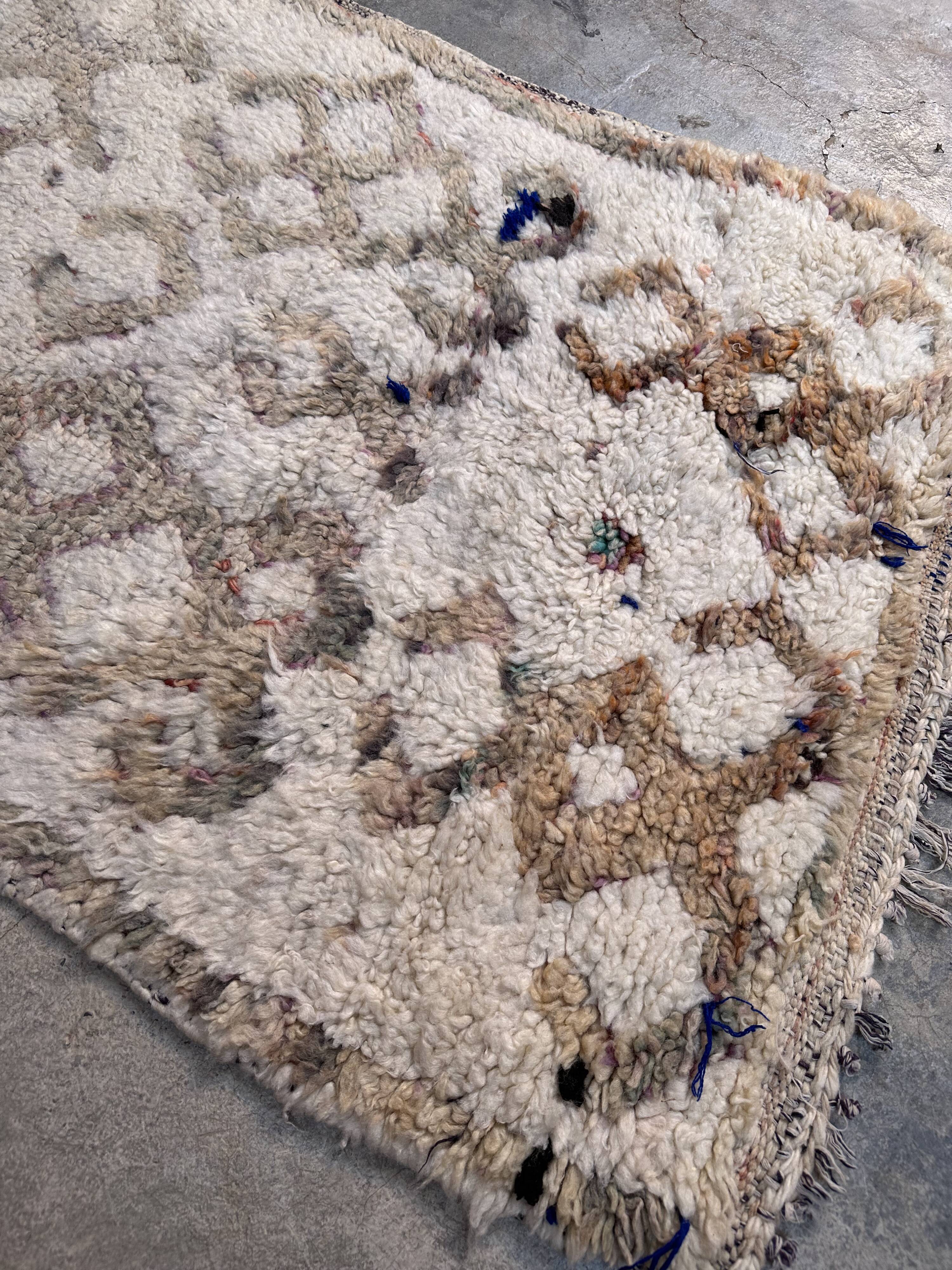 Tapis Berbère Beige Talsint -  180 x 78 cm