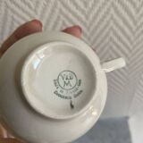 Set of six Villeroy and Boch cups