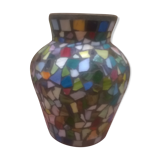 Vintage mosaic vase