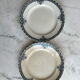 Terre de fer dessert plate St Amand & Hamage Adrianople
