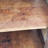 Parisian sideboard in solid oak and solid poplar early 20th century