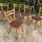 Set of 6 Becker chairs.