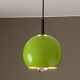Paire de suspension eye ball par lita. 1970. vert.