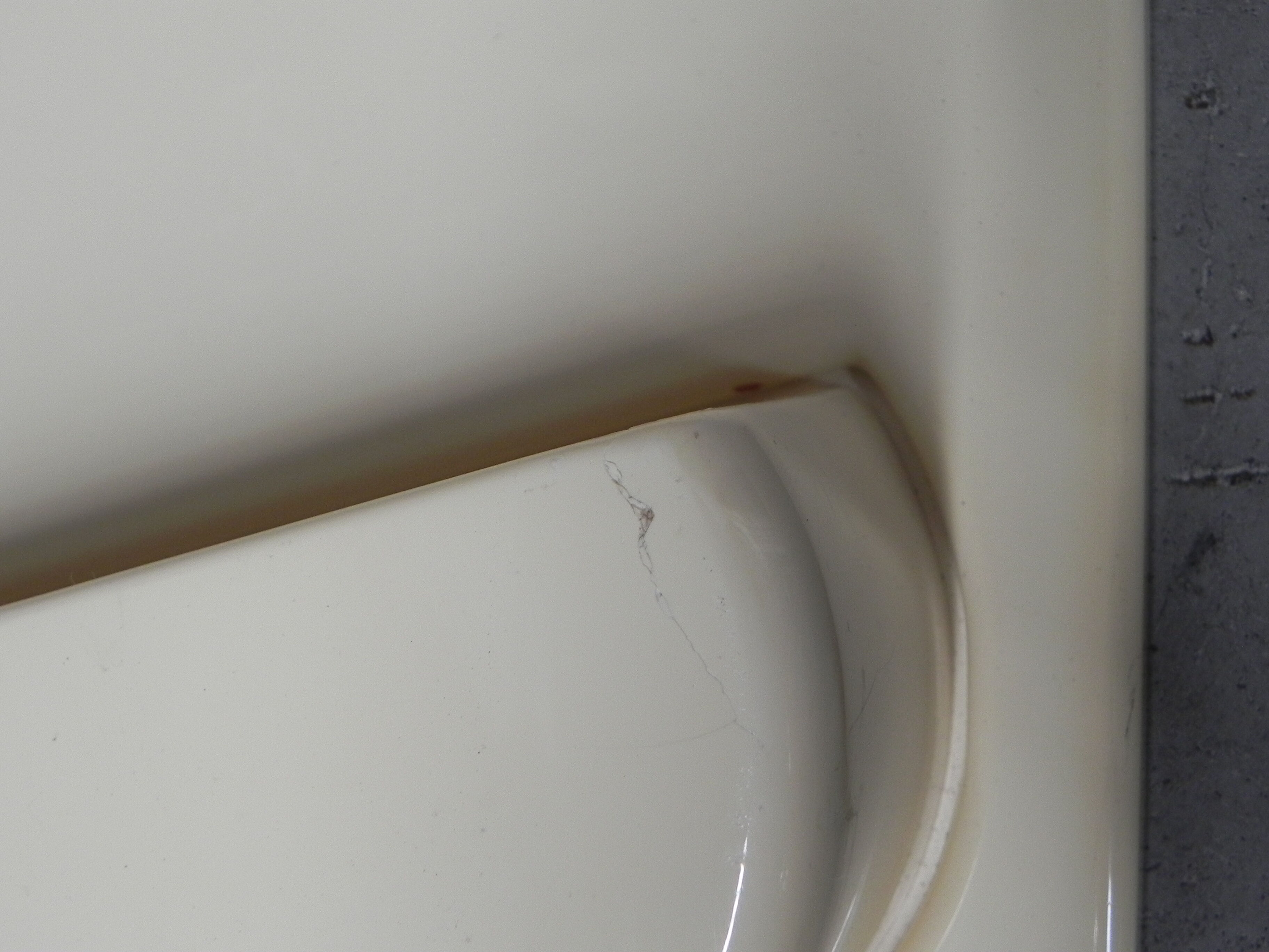 Vintage plastic wall rack, storage system