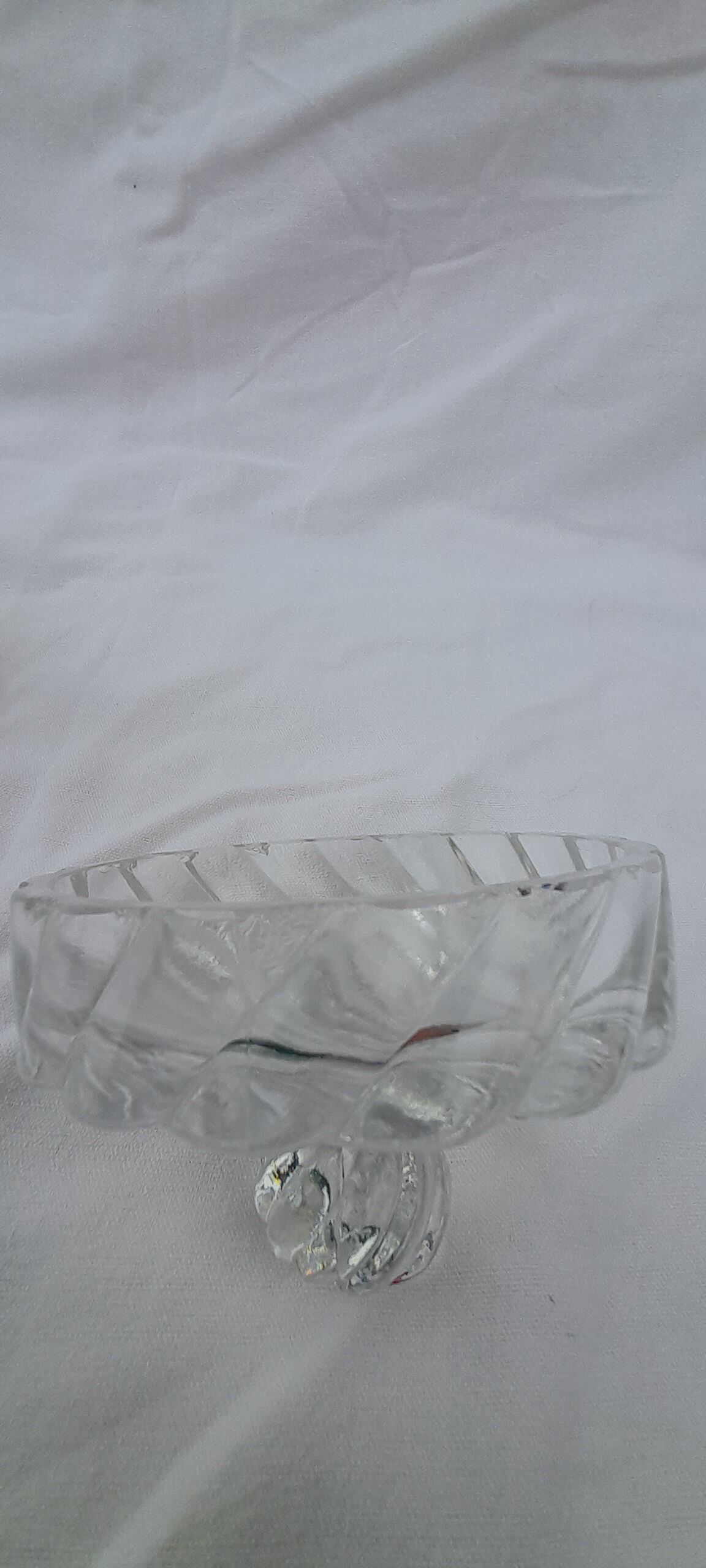 Baccarat crystal pot model Bamboo diam 8.5 cm