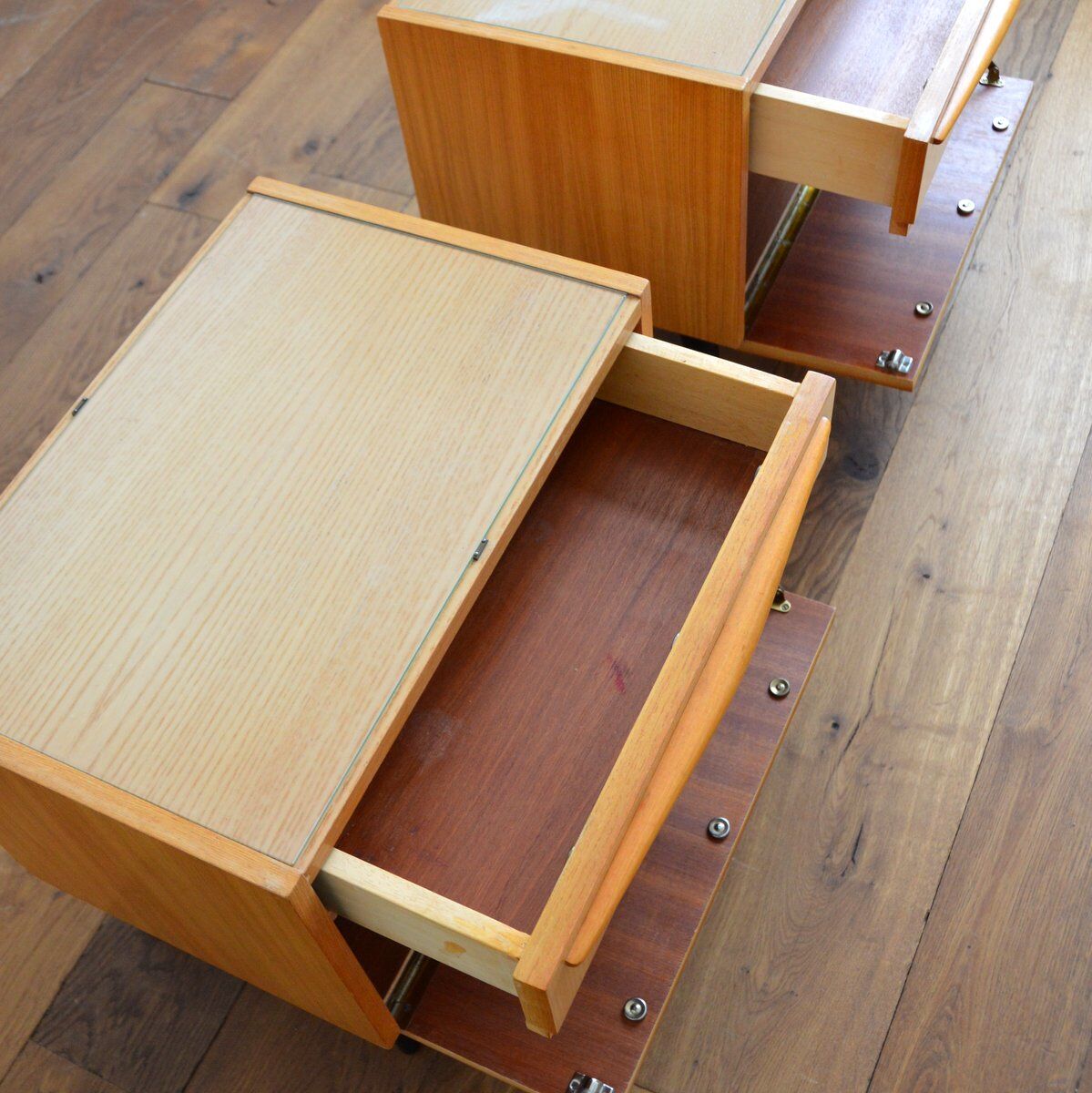 Pair of vintage bedsides 1960s