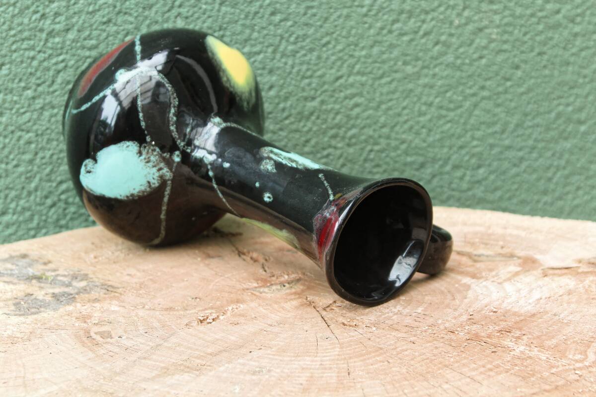 Poet Laval ceramic pitcher