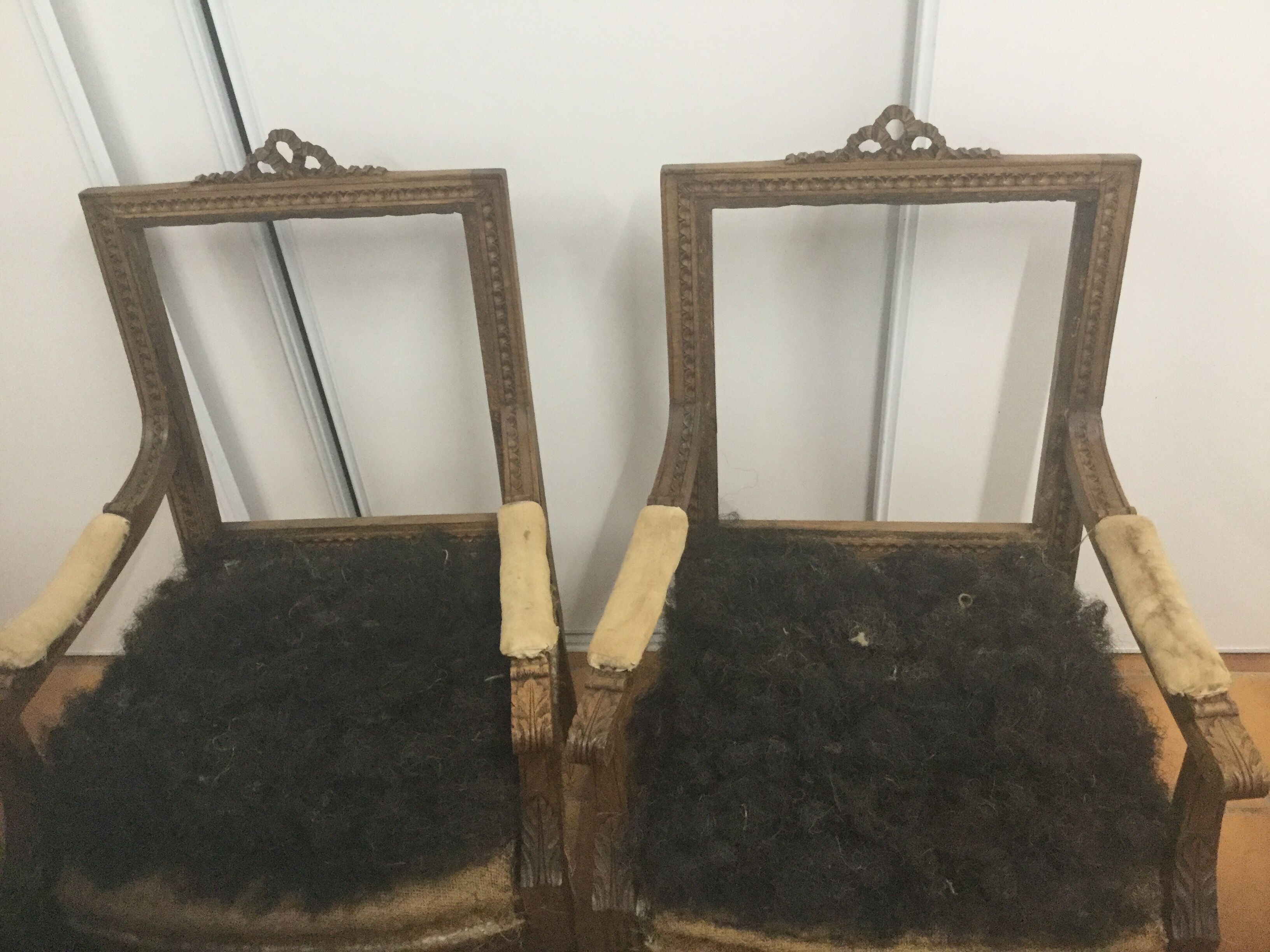 Fully restored chairs Louis XVI style