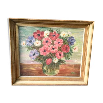 Painting still life in oil