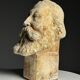 Plaster bust classic head