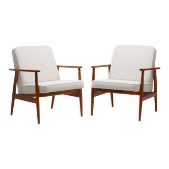 Paire de fauteuils type 300-192 GFM