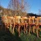 Set of 8 chairs Bistro Baumann