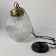 VINTAGE XL ART DECO CHANDELIER
