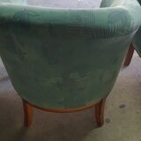 Club armchairs plus footrest