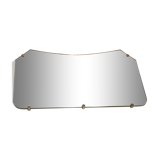 Beveled mirror 50s 66 x 38 cm