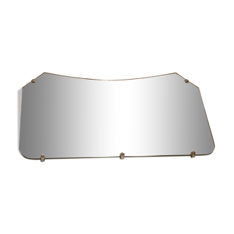 Beveled mirror 50s 66 x 38 cm