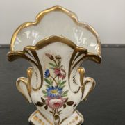 Pair of porcelain wedding vases XIXth
