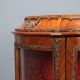 Antique rosewood display cabinet, baroque style, Italy, 20th century.