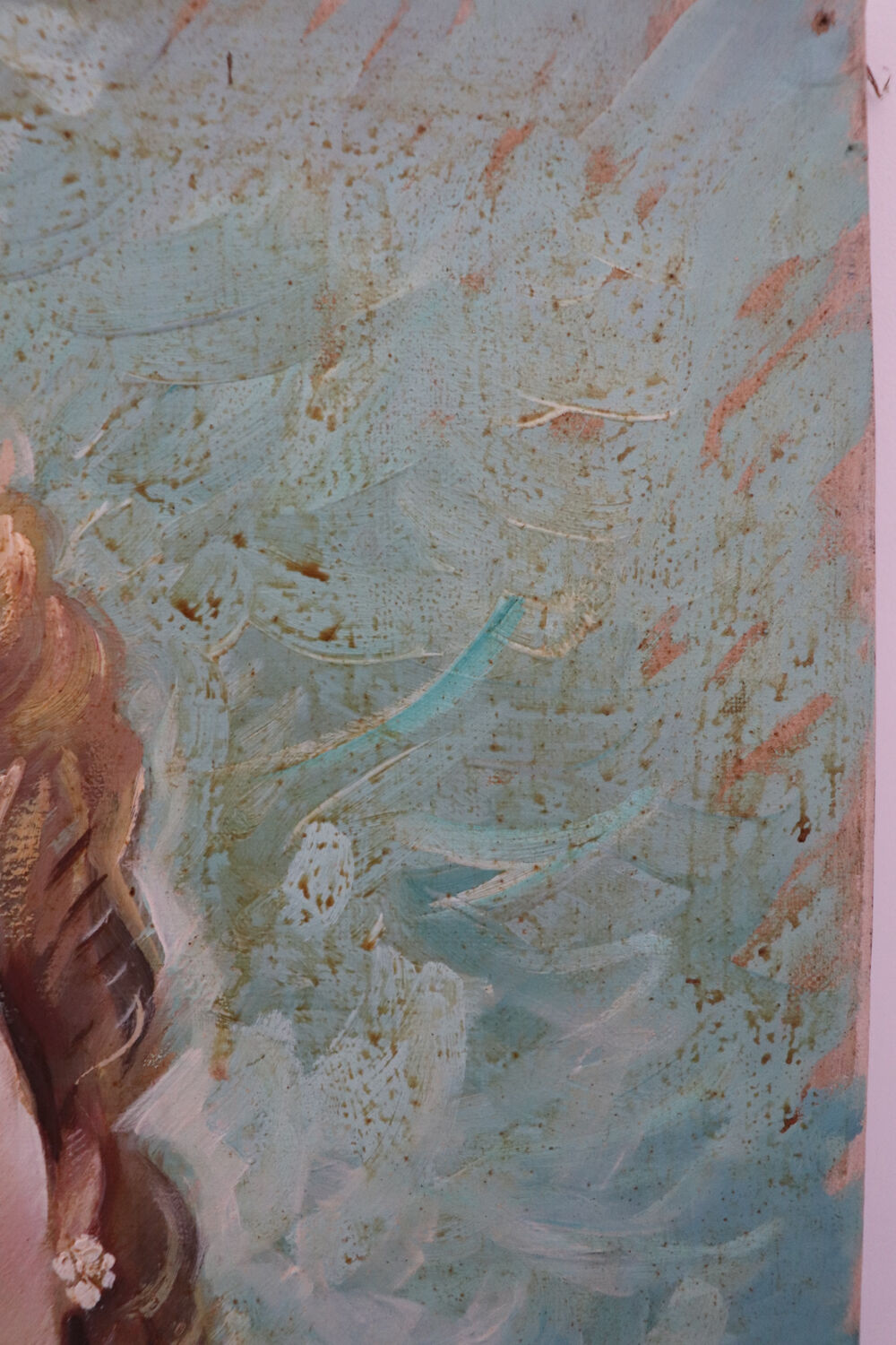Peinture sur toile portrait