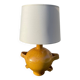 Lampe en céramique jaune Vallauris