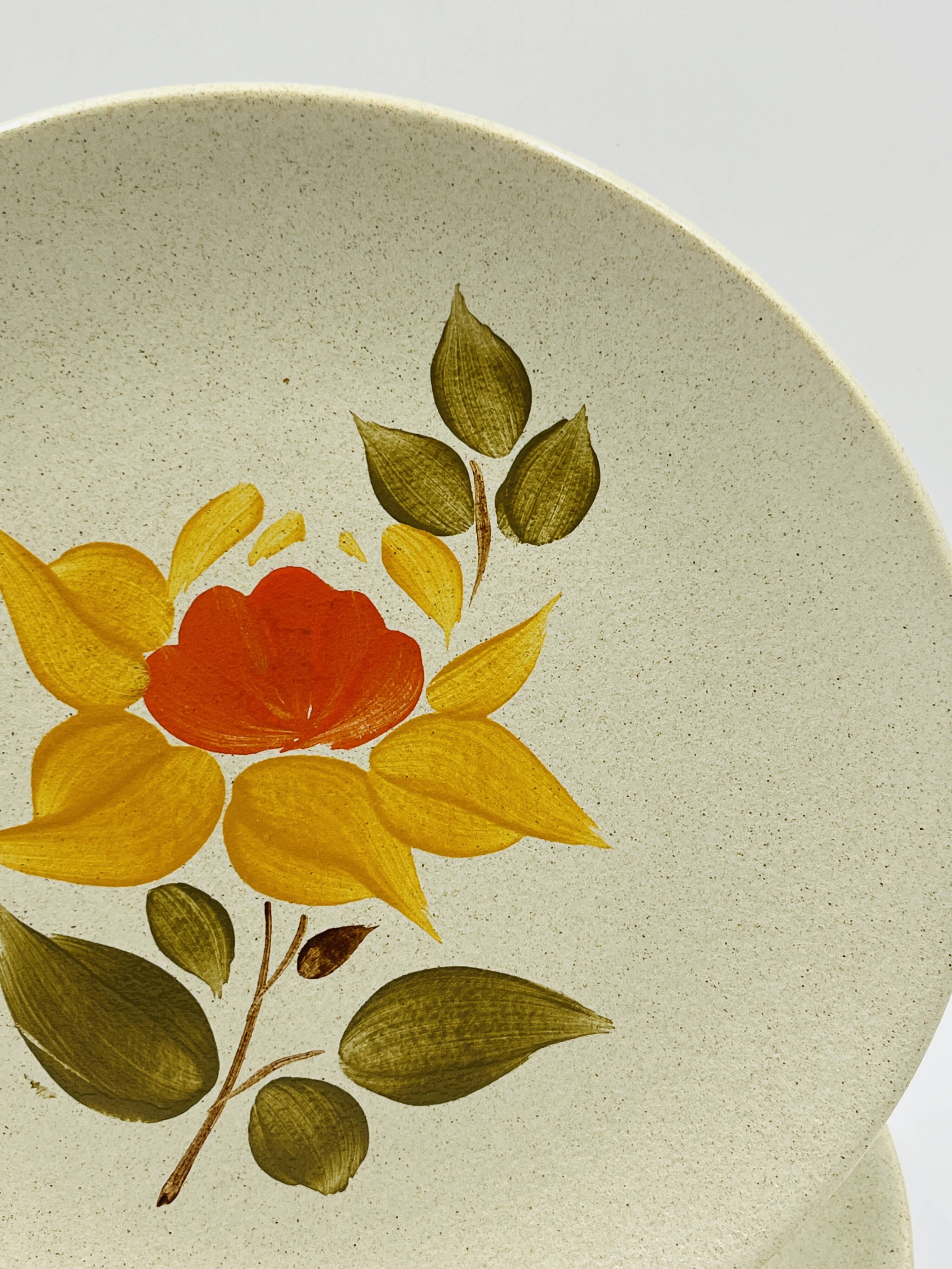 Set of Stoneware Plates Saint-Amand Jamaica