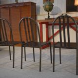 Set of 3 Modernist "Villa Cavrois" model chairs by MALLET STEVENS
