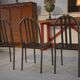 Lot de 3 chaises modèle "Villa Cavrois" Moderniste par MALLET STEVENS