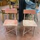 Set of 2 children's chairs