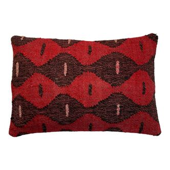 Housse de coussin kilim turc vintage, 30 x 50 cm