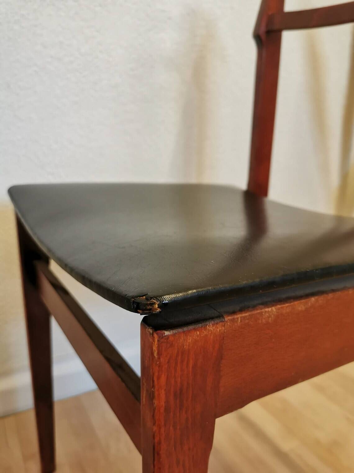 Set of 2 Vintage  Wooden Dining Chairs - Branko Ursic STOL Kamnik