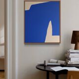 Blue Abstract Art N1 65x54cm by Bodasca
