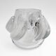 "Vagues" Art Decò Crystal Vase Signed Lalique, France 1960s