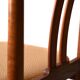 Set of 6 Scandinavian Teak Chairs with Yellow Seats