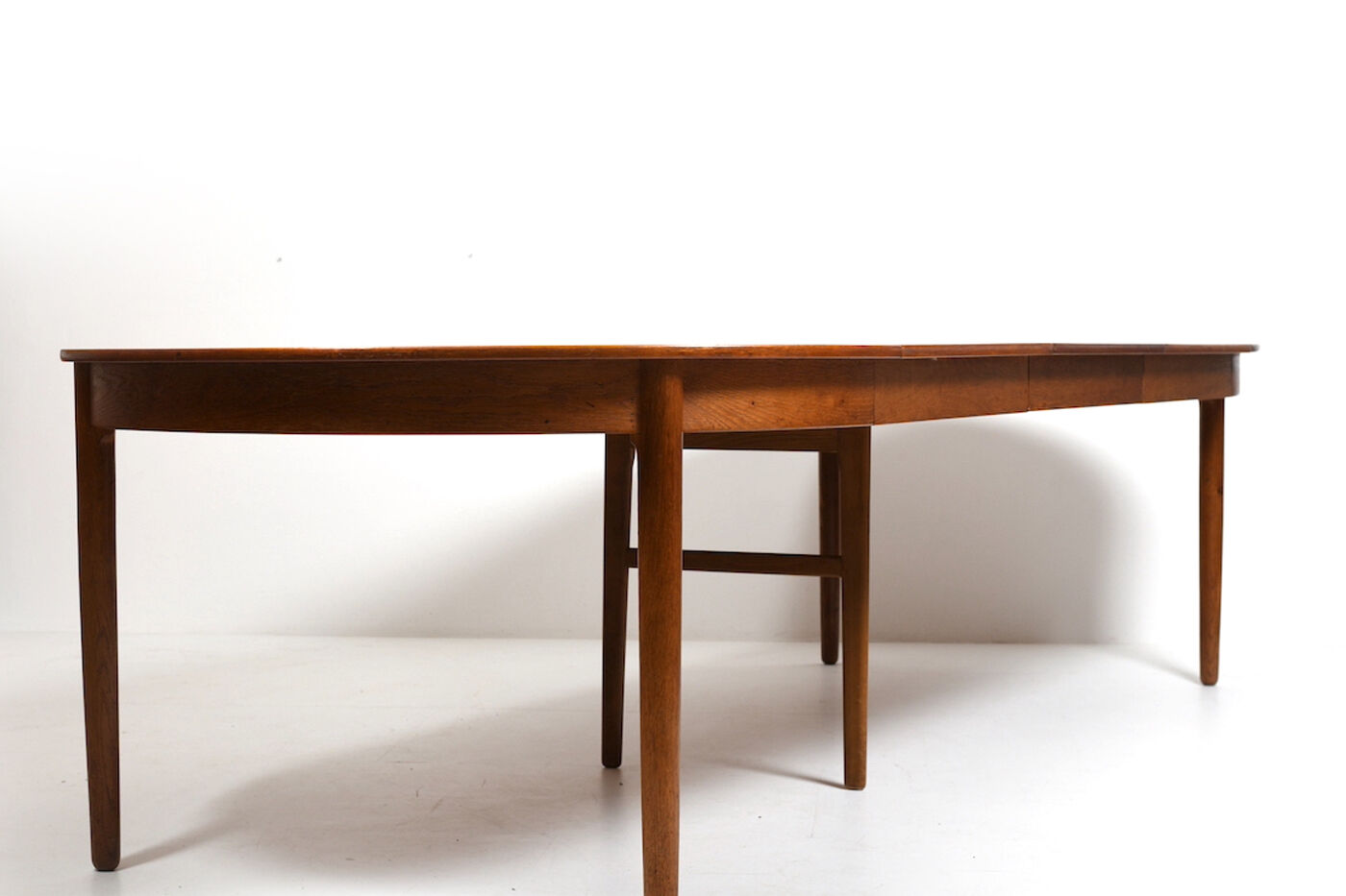 Hans J. Wegner Teak and Oak Dining Table 1950s