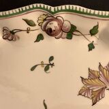 2 plates and 1 dish in Samadet earthenware