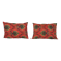 Set of 2 vintage Turkish cushion covers 43x61 cm