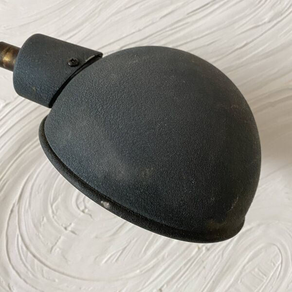Lampe de bureau industrielle armée  Années 50