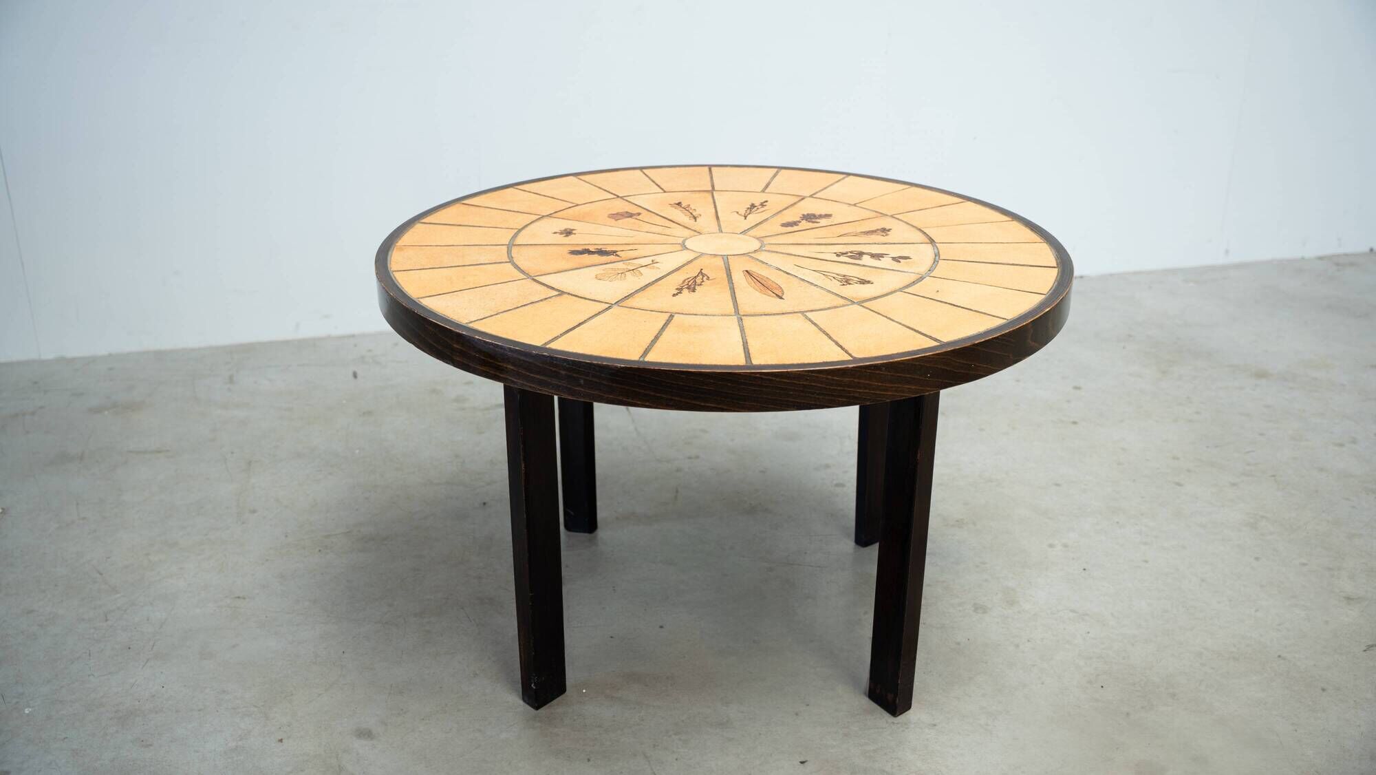 Rare Roger Capron dining table