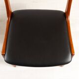 Vintage Danish Teak High-Back Dining Chairs by Korup Stolefabrik, 1960s, Set of 4