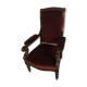 Armchair voltaire Napoleon III mahogany