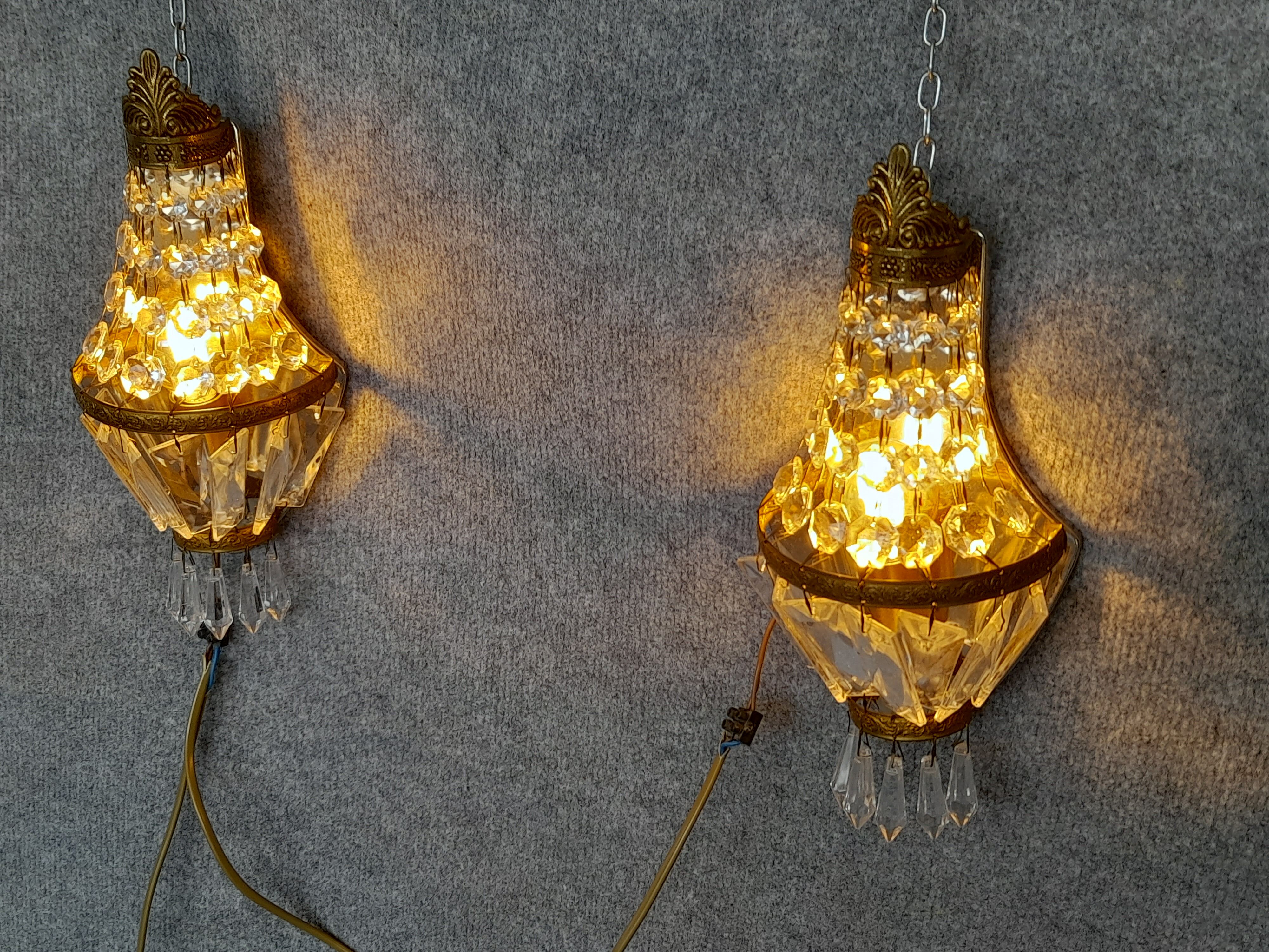 Pair of wall lights
